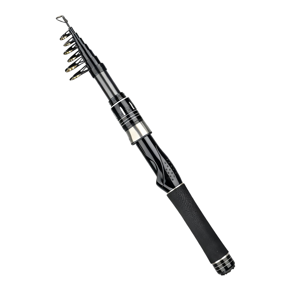 Telescopic Fishing Rod - Vara de pesca telescópica ultraleve de