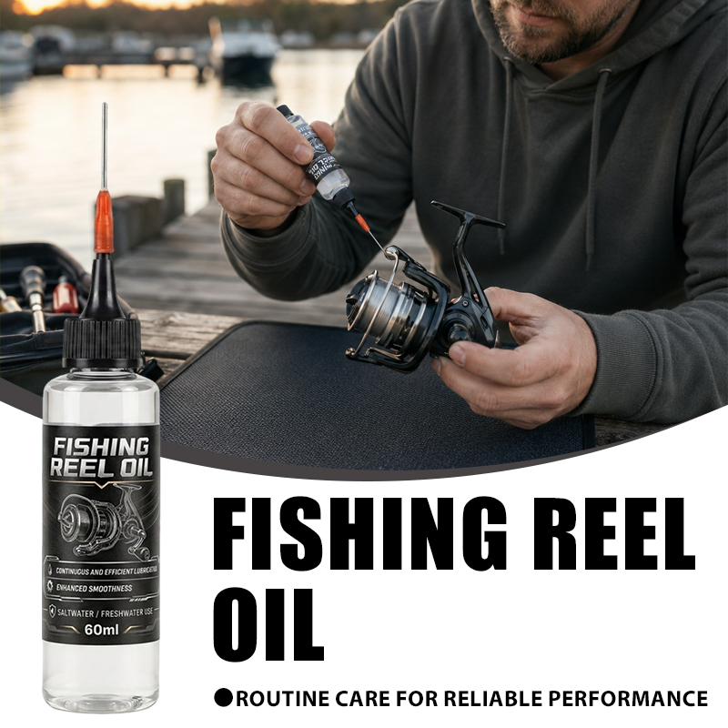 Freshwater Fishing Kit - Óleo Lubrificante para Carretilhas de Pesca: