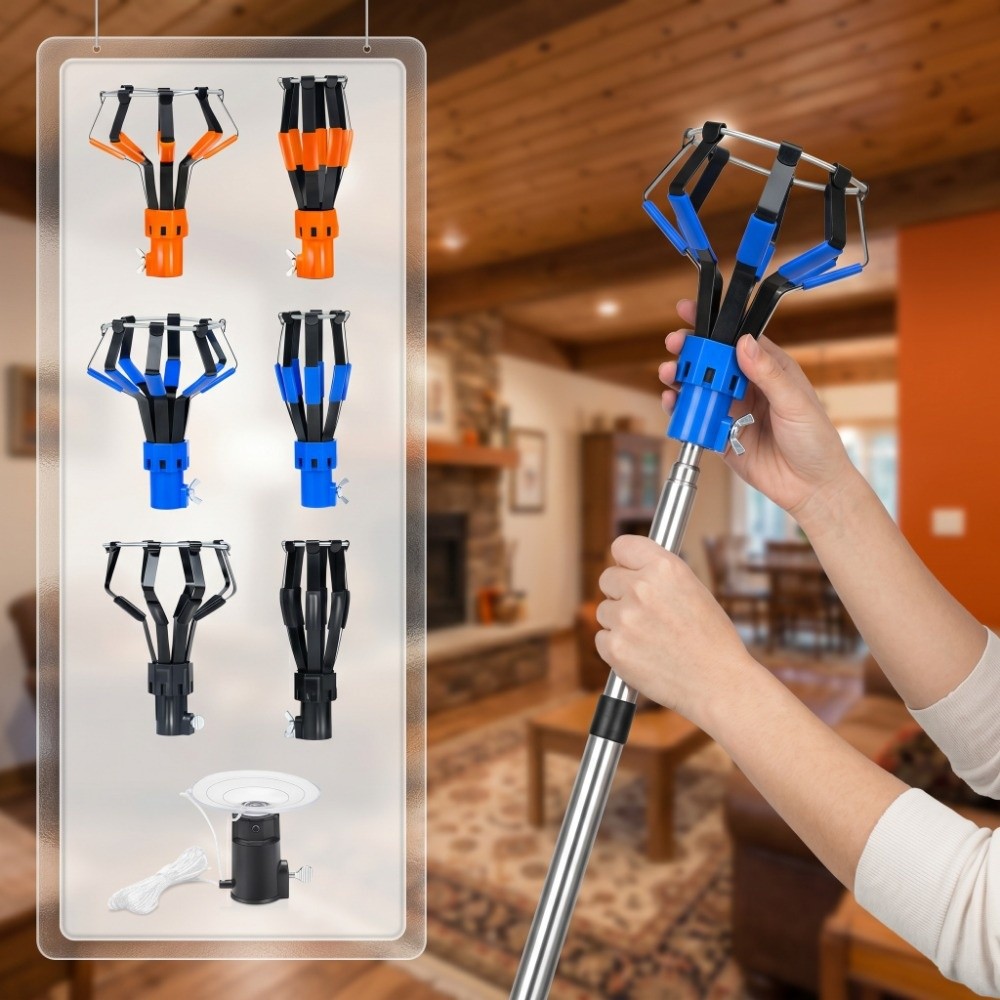 Telescopic Fishing Rod - 1/3 peças de ferramenta profissional para