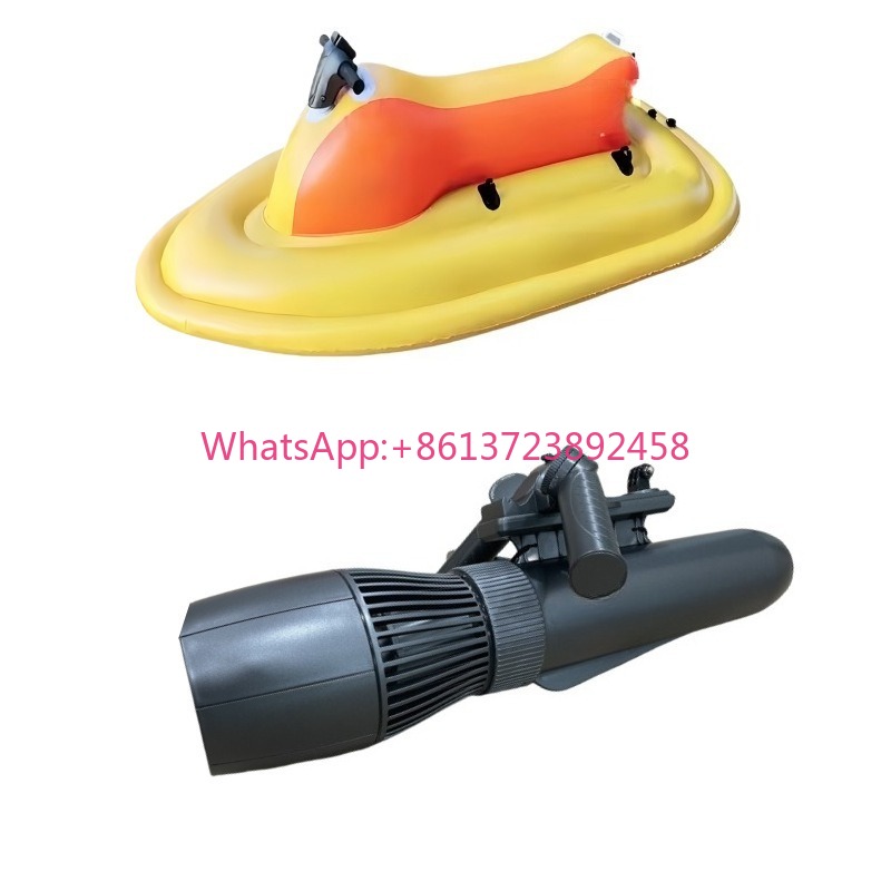 Jetski Fishing Equipment - Jet ski elétrico inflável, equipado com