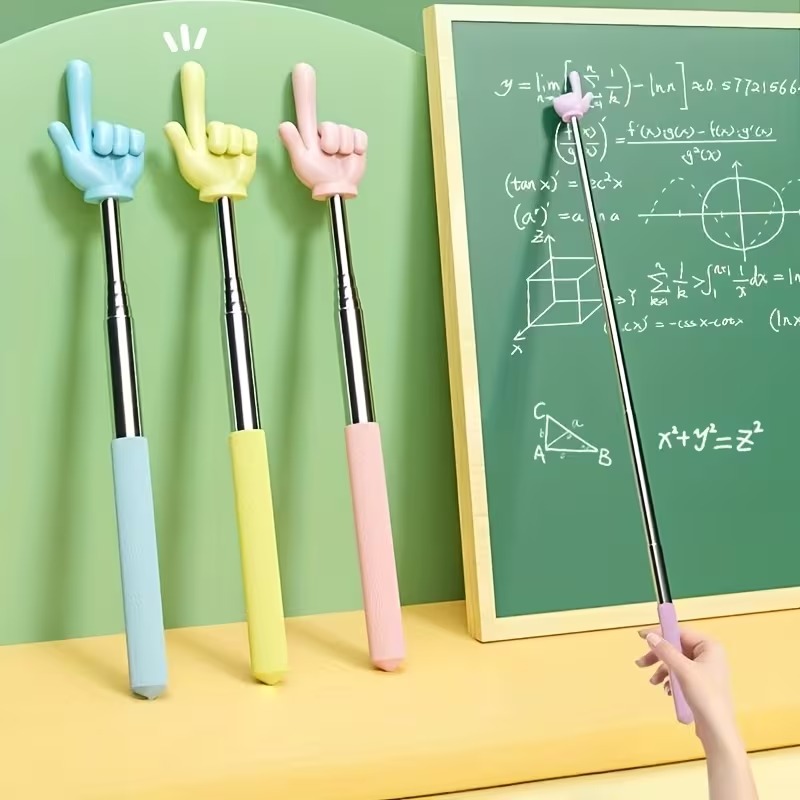 Telescopic Fishing Rod - Ponteiro de ensino de aço inoxidável