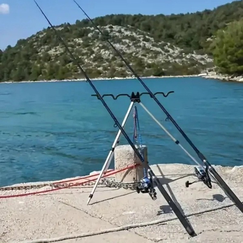 1 CONJUNTO Suporte Telescópico - Telescopic Fishing Rod avaliação e preço