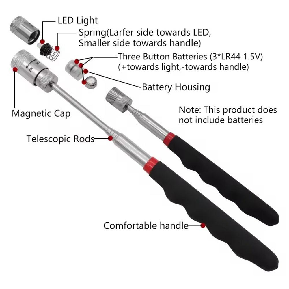 Caneta Magnética Telescópica c - Telescopic Fishing Rod avaliação e preço