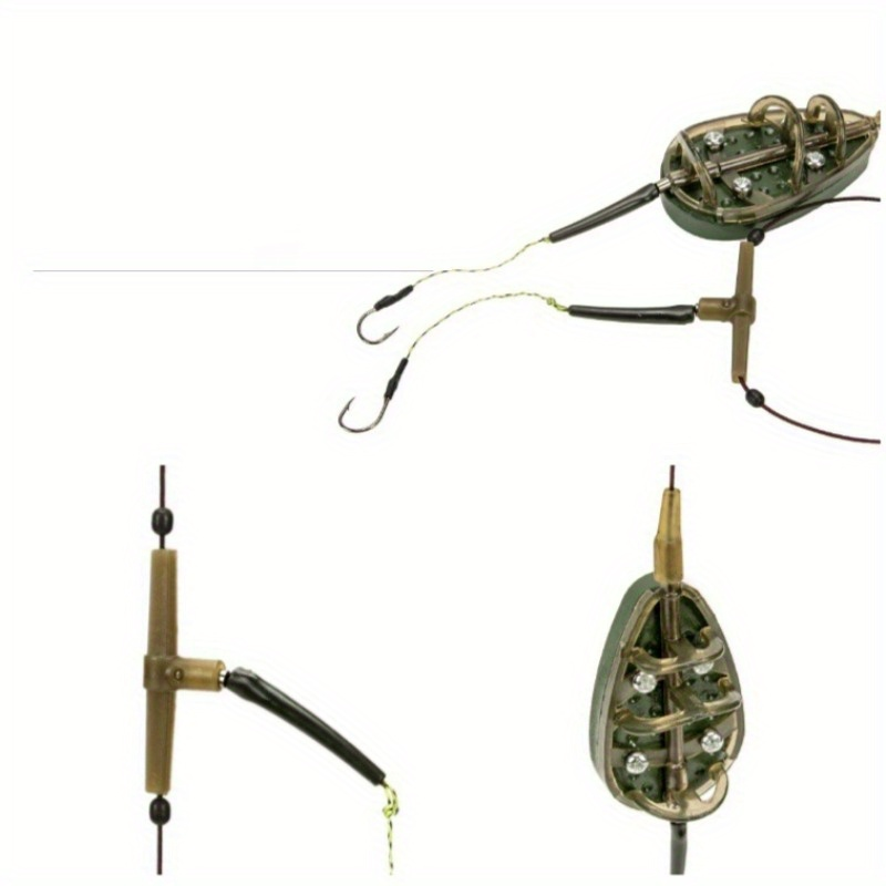 1pc kit alimentador de pesca d - Freshwater Fishing Kit avaliação e preço