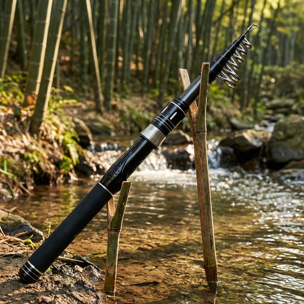 Vara de pesca telescópica ultr - Telescopic Fishing Rod avaliação e preço