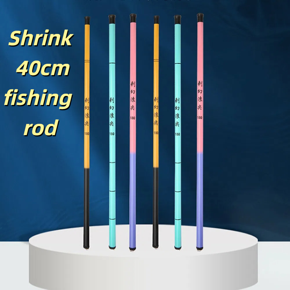 Vara de Pesca Telescópica de 4 - Telescopic Fishing Rod avaliação e preço