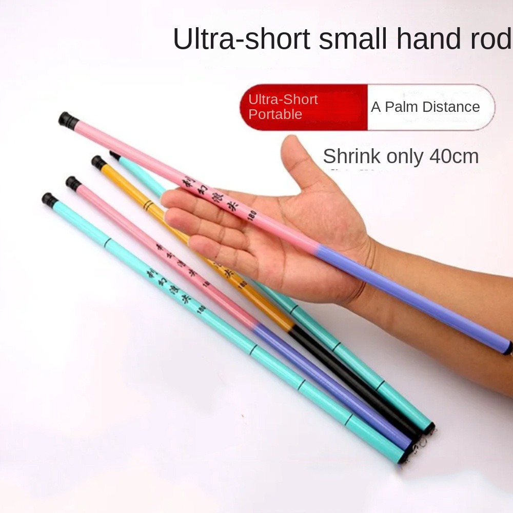 Vara de Pesca Telescópica de 4 - Telescopic Fishing Rod avaliação e preço
