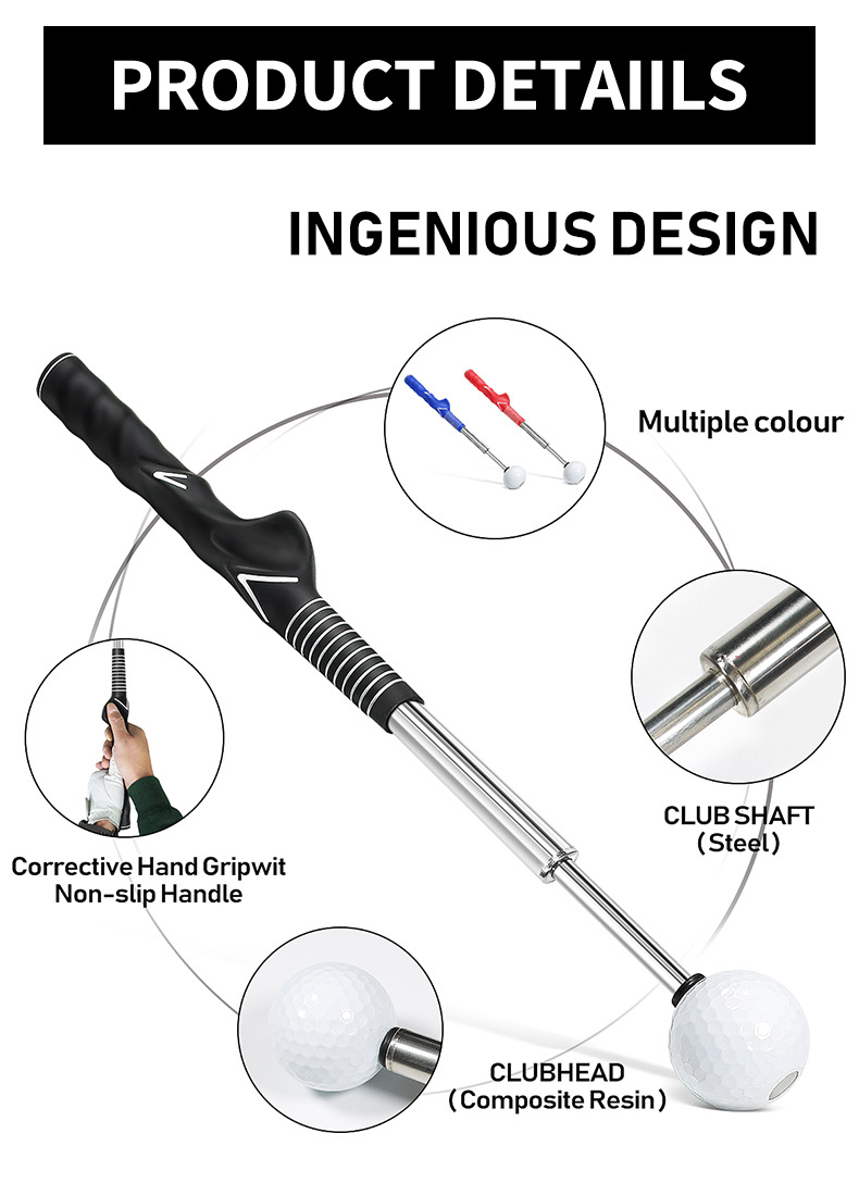 Treinador de Swing de Golfe Te - Telescopic Fishing Rod avaliação e preço