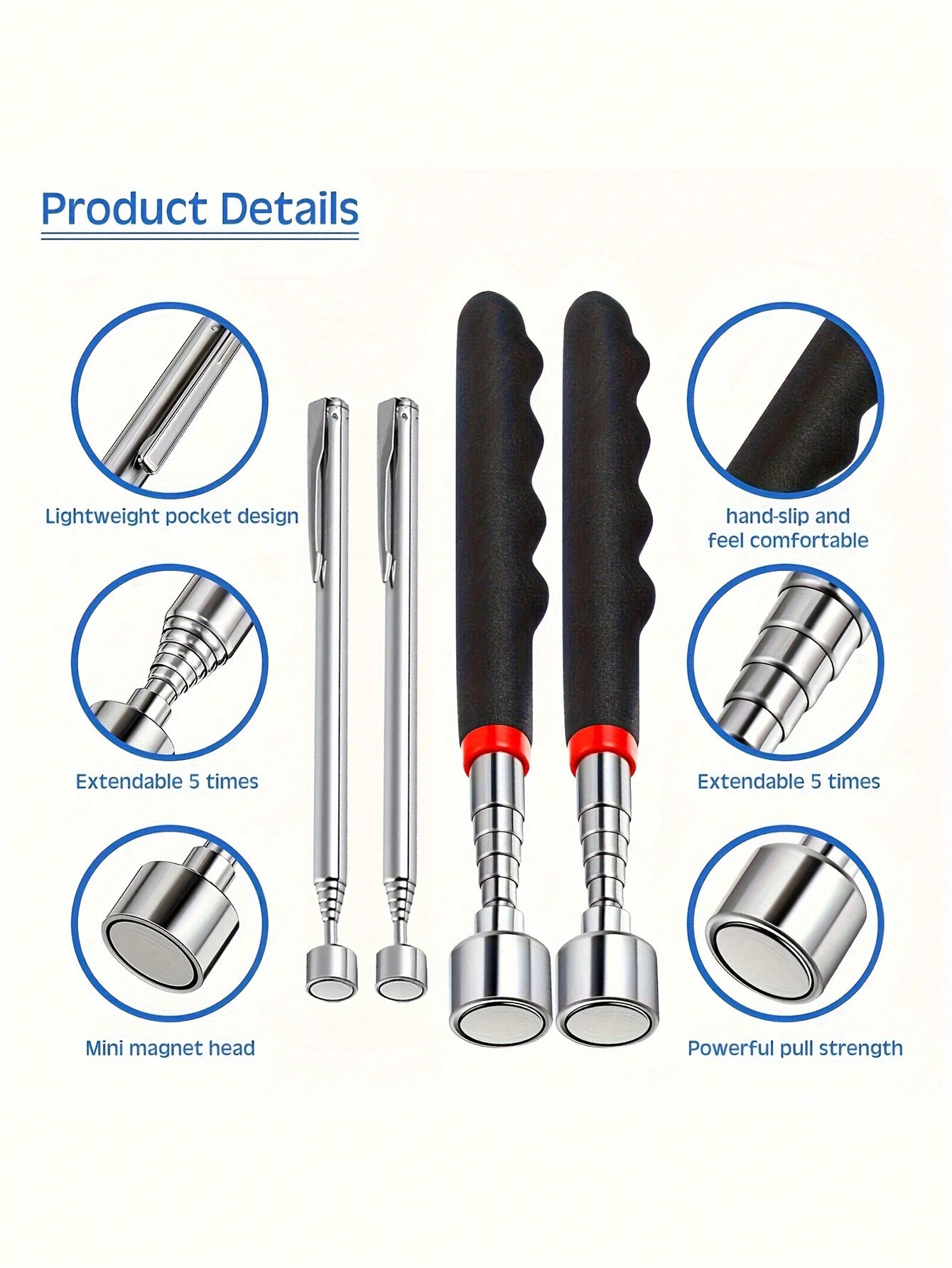 Ferramenta de Recolha Magnétic - Telescopic Fishing Rod avaliação e preço