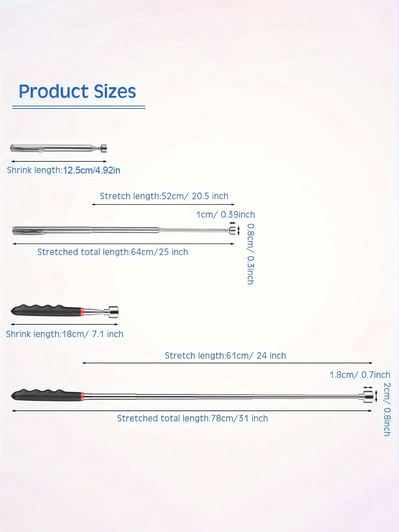 Ferramenta de Recolha Magnétic - Telescopic Fishing Rod avaliação e preço
