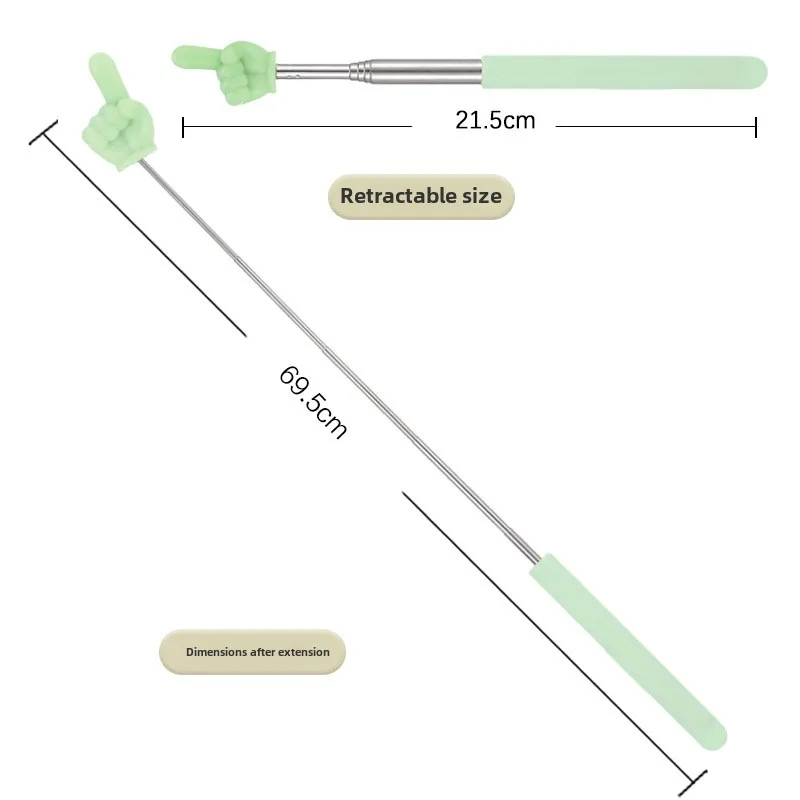 Ponteiro de ensino de aço inox - Telescopic Fishing Rod avaliação e preço