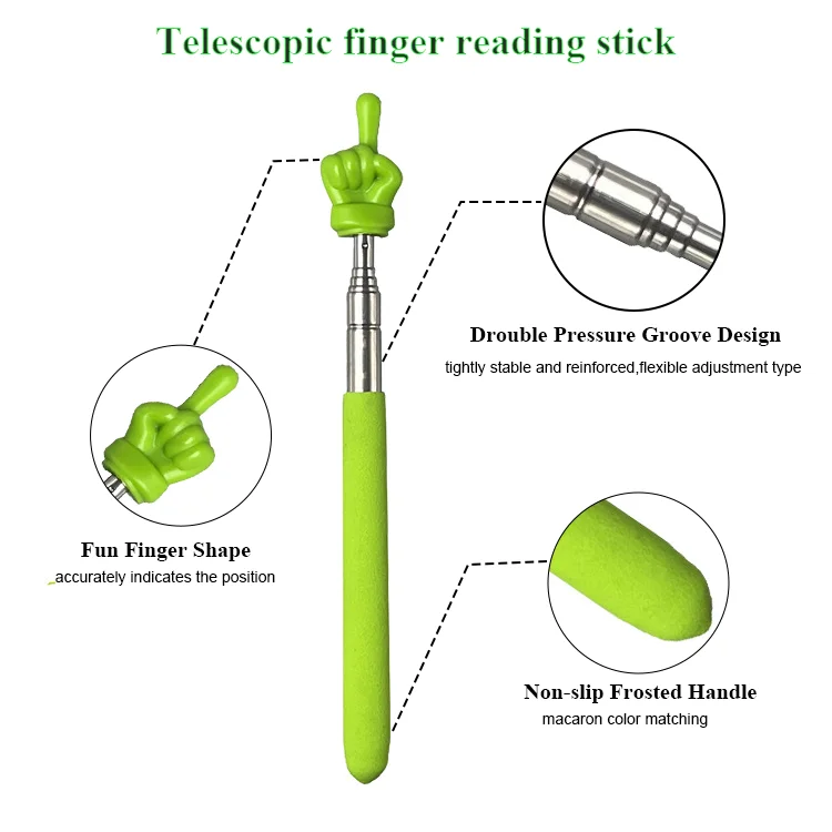 Ponteiro de ensino de aço inox - Telescopic Fishing Rod avaliação e preço