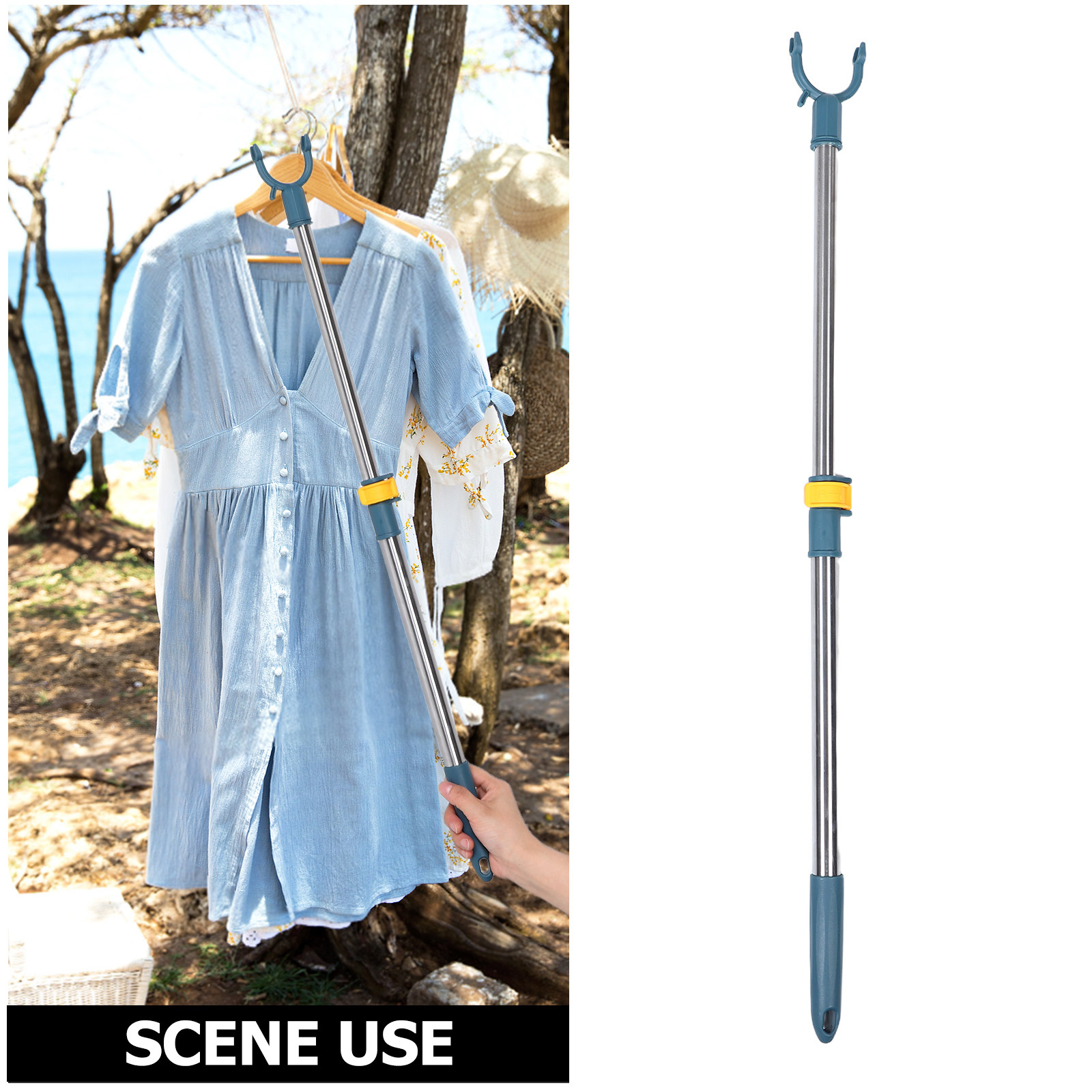 Varão Telescópico de Aço Inoxi - Telescopic Fishing Rod avaliação e preço