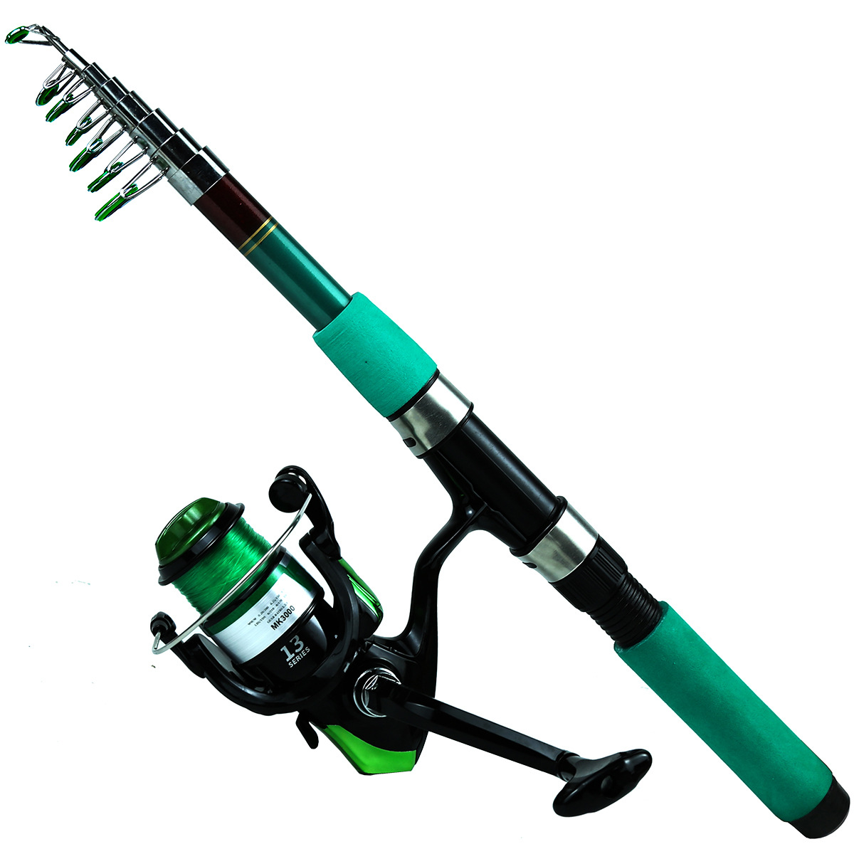 Kit de Vara de Pesca Telescópi - Telescopic Fishing Rod avaliação e preço